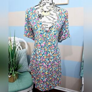 Lane Bryant Plus Size Floral Tunic Top